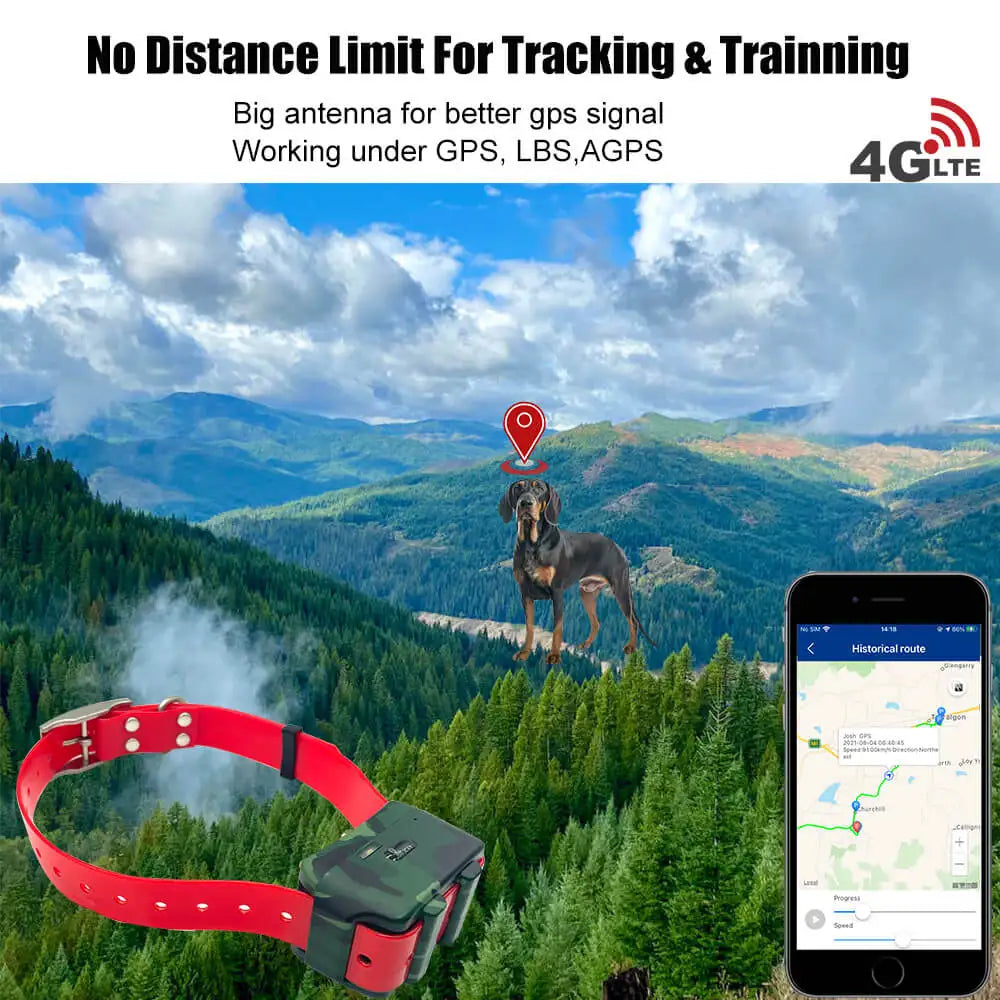 4G Mini GPS Pet Tracker NZ | Anti-Lost Dog Collar with Free App & Website Access – PawNest