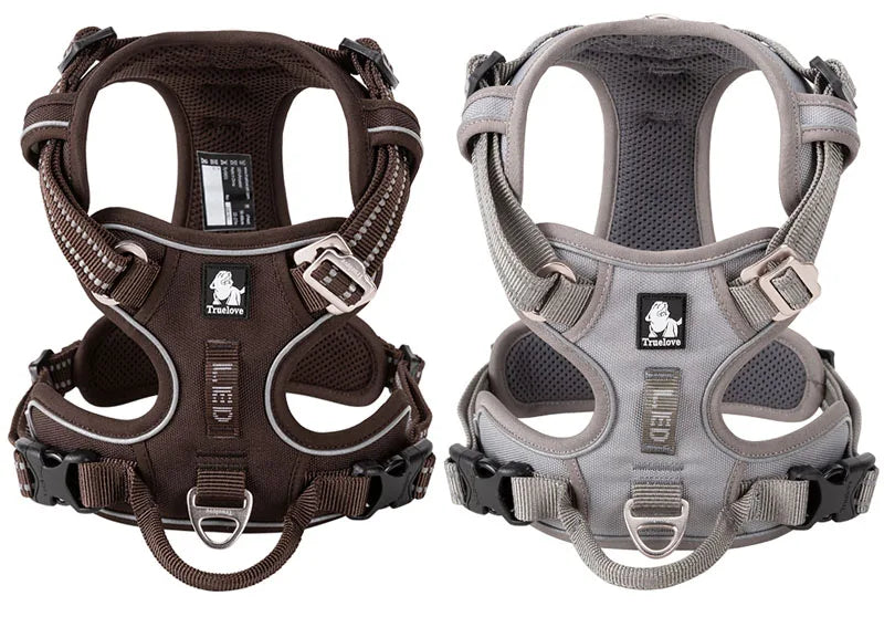 Truelove No-Pull Dog Harness NZ | Front Nylon Adjustable Safety Vest for Small & Large Dogs – PawNest