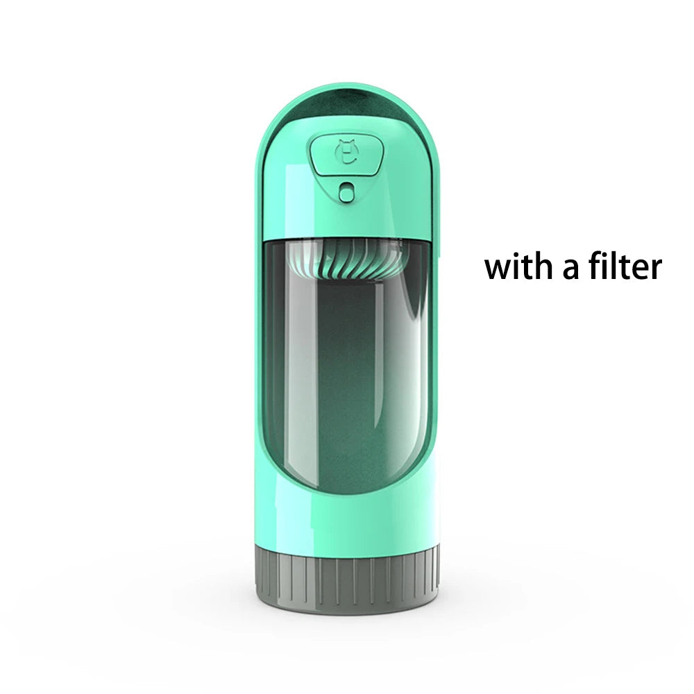 Portable Pet Water Bottle – Travel Feeder for Dogs & Cats