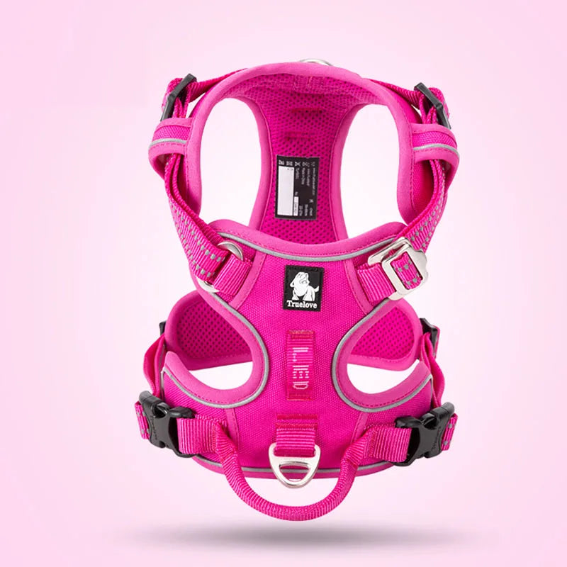 Truelove No-Pull Dog Harness NZ | Front Nylon Adjustable Safety Vest for Small & Large Dogs – PawNest