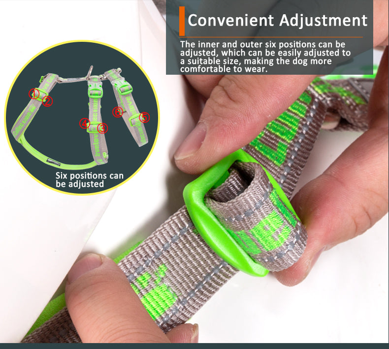 Truelove Nylon Reflective Dog Harness TLH6571 NZ | Durable SBR Buckle & Leash Compatible – PawNest