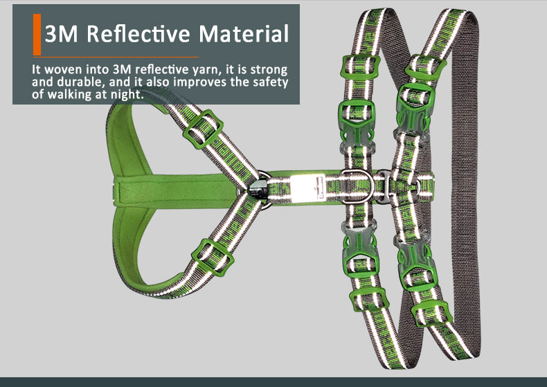 Truelove Nylon Reflective Dog Harness TLH6571 NZ | Durable SBR Buckle & Leash Compatible – PawNest