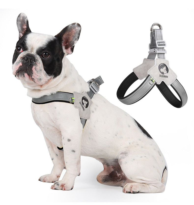 Adjustable Reflective Dog Harness NZ | Mesh Vest for Small & Large Dogs & Cats – PawNest