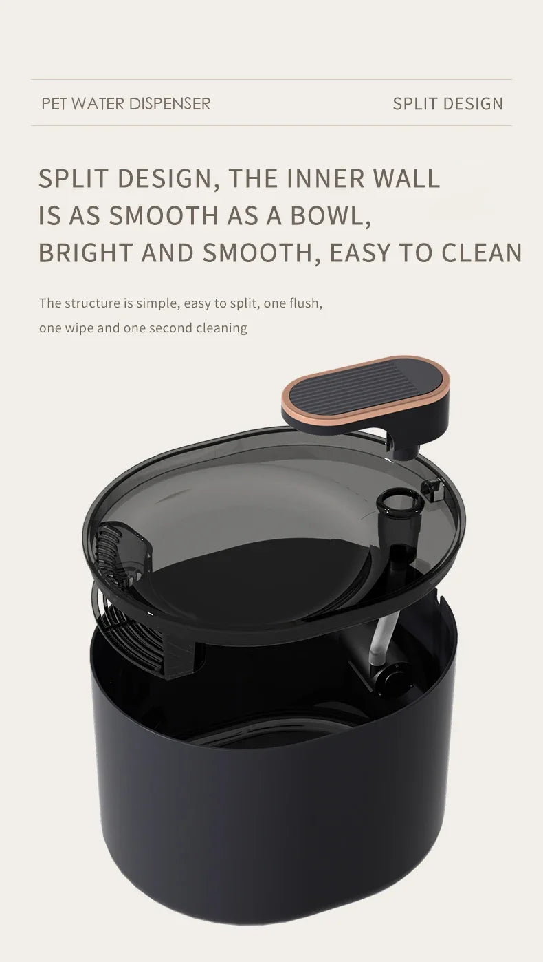 Automatic Cat Water Fountain NZ | USB-Charged Electric Pet Water Dispenser – PawNest