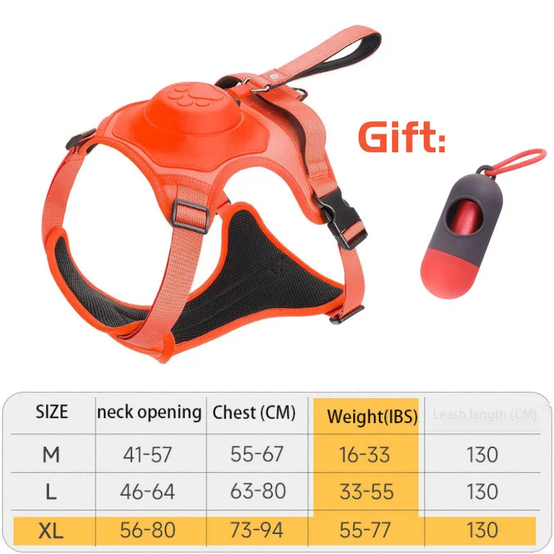 Breathable Explosion-Proof Dog Harness NZ | Adjustable Vest for Medium & Large Dogs Outdoor Training – PawNest