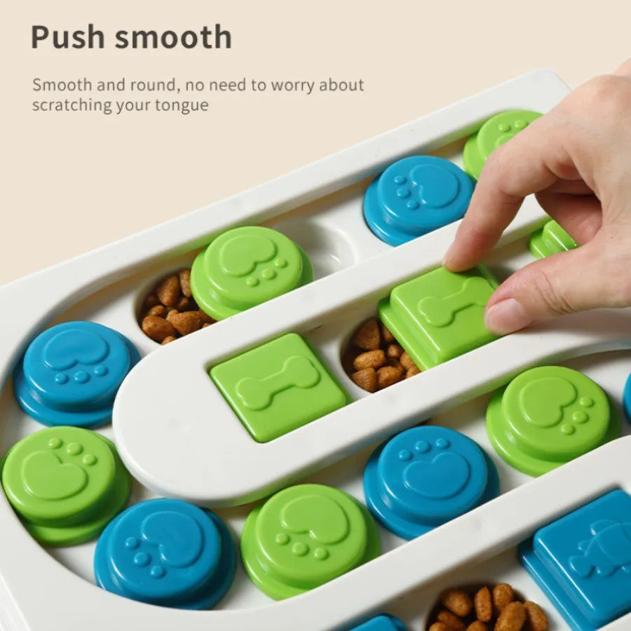 Slow Feeder Dog Puzzle Toy NZ | Interactive IQ Training & Mental Enrichment Feeder – PawNest