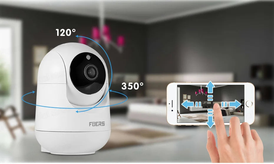Tuya Smart Pet Camera 4K 8MP – WiFi, Night Vision, AI Alerts