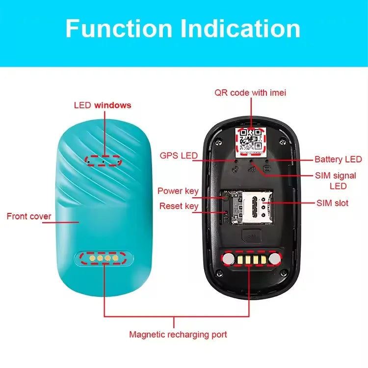 Smart 4G Mini GPS Pet Tracker NZ | Waterproof Real-Time Remote Control Tracker for Cats & Dogs – PawNest