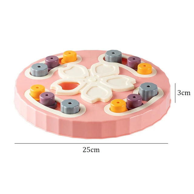 Dog Puzzle Slow Feeder Bowl NZ | Interactive IQ Training Toy & Food Dispenser for Dogs & Cats – PawNest
