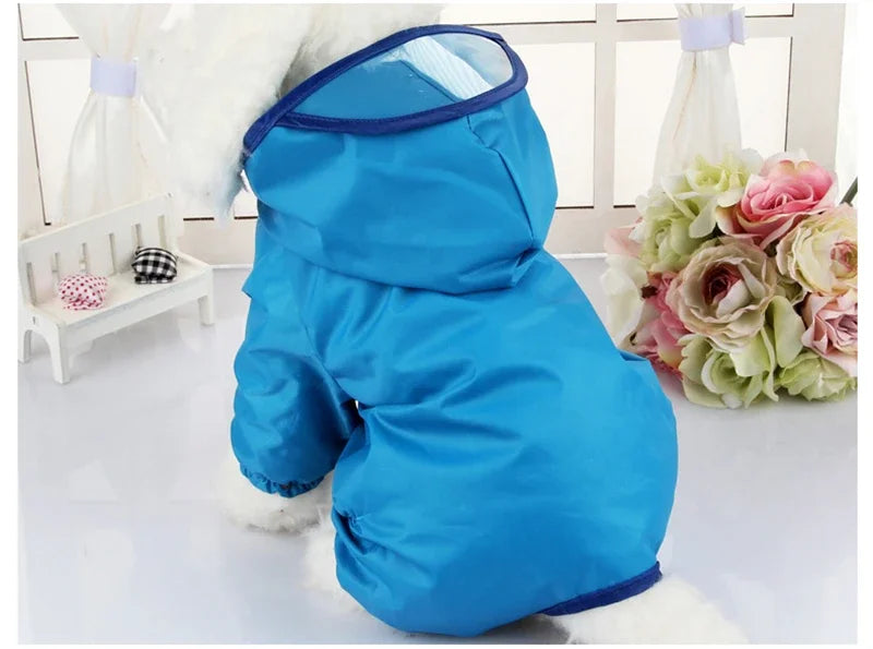 Hooded Waterproof Dog Raincoat NZ | Small Breed Rain Jacket for Chihuahua, Yorkie XS-XXL – PawNest