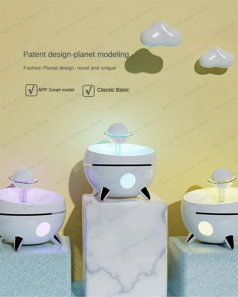 Smart Pet Water Feeder – App-Controlled for Cats & Dogs