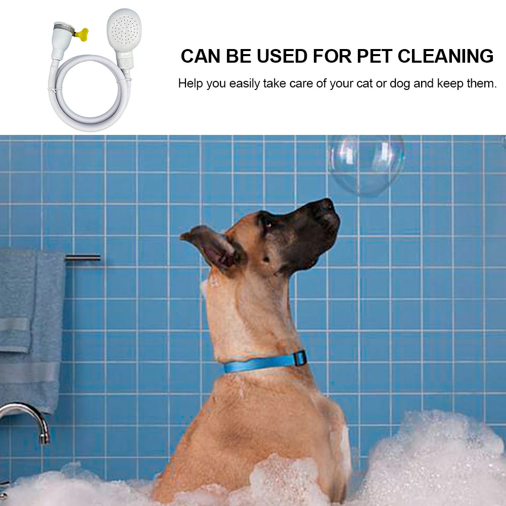 Portable Pet Shower Sprayer – Sink Hose for Dogs & Cleaning