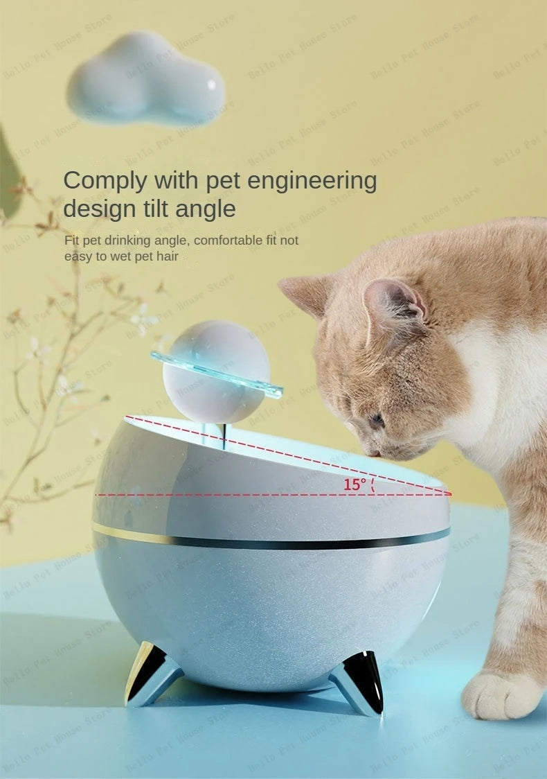 Smart Pet Water Feeder – App-Controlled for Cats & Dogs