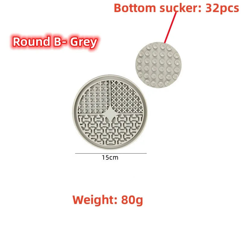 Dog Slow Feeder Mat NZ | Anxiety Relief Lick Pad with Suction Cup for Training & Calming – PawNest