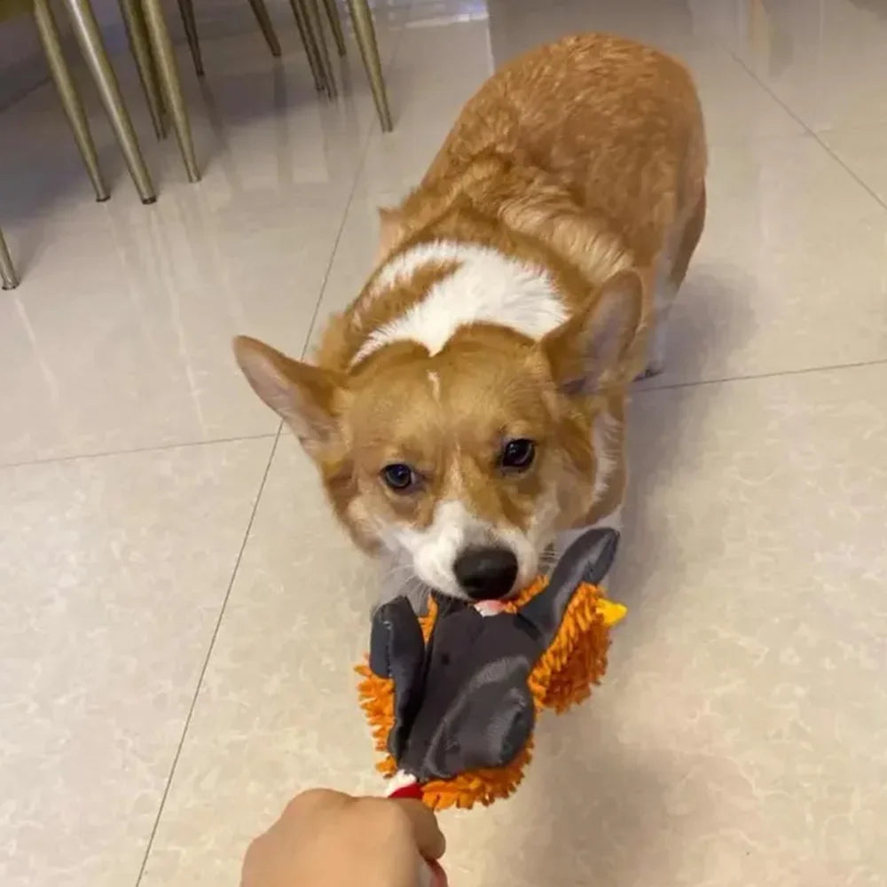 Animal-Shaped Plush Squeaky Dog Toys NZ | Chew & Play Toys for Small Dogs & Cats – PawNest