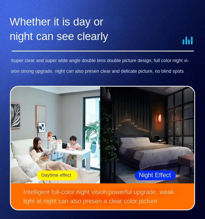 4K WiFi Pet & Baby Camera – 4MP IP CCTV, 2-Way Audio, Night Vision