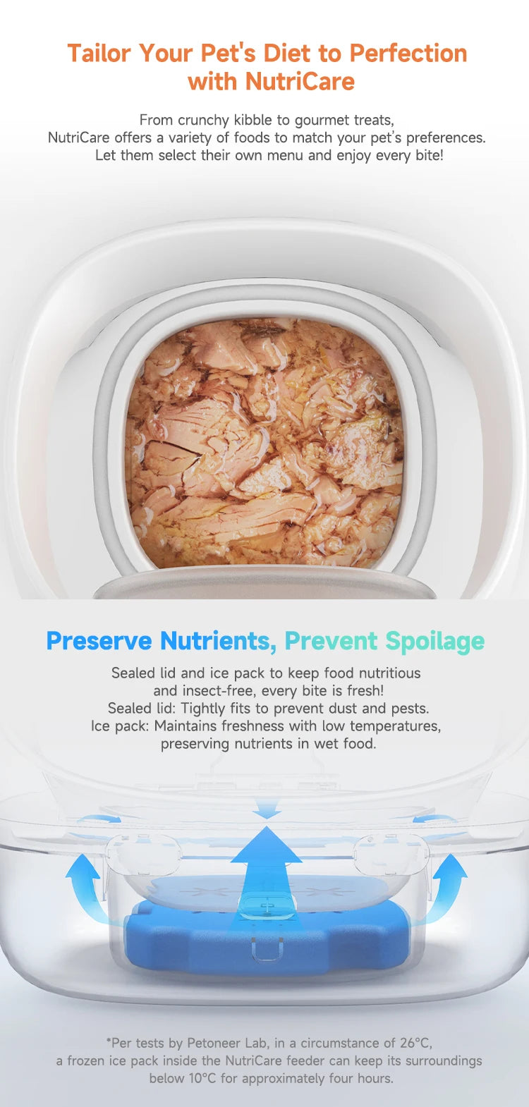 Smart Pet Feeder with Chip Recognition NZ | Anti-Snatch Food Dispenser for Cats & Dogs – PawNest