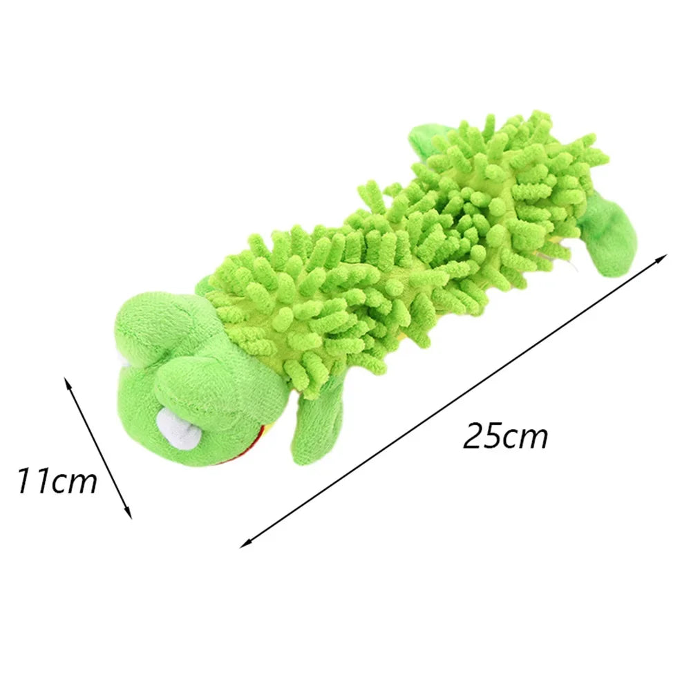 Animal-Shaped Plush Squeaky Dog Toys NZ | Chew & Play Toys for Small Dogs & Cats – PawNest