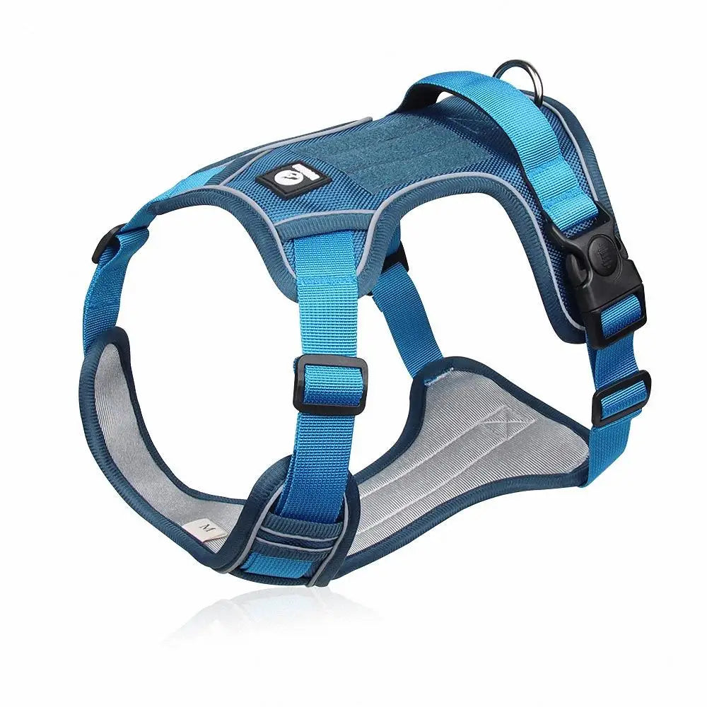 Reflective Labrador Dog Harness NZ | Adjustable Oxford Cloth Vest for Medium & Large Dogs – PawNest