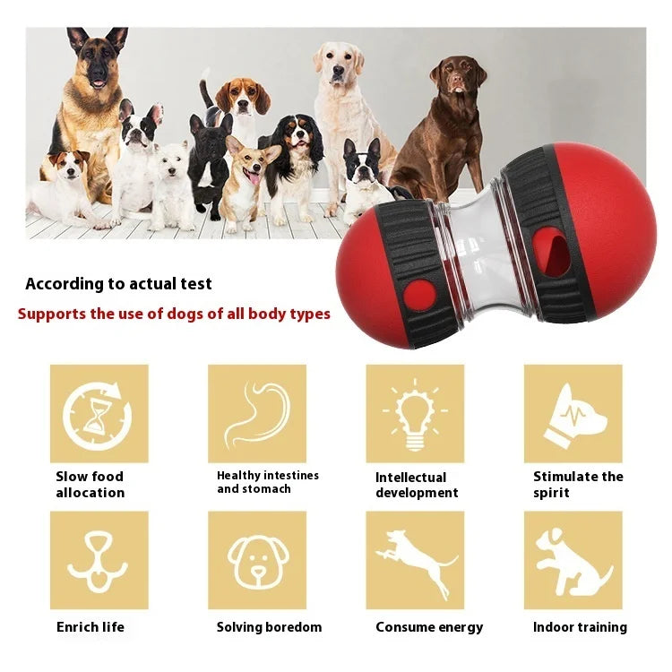 Adjustable Dog Food Puzzle Toy NZ | Treat Dispenser & Slow Feeder for Puppy Enrichment & Training – PawNest