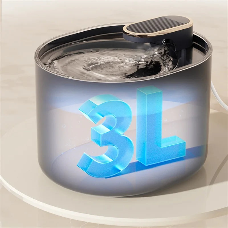 3L Automatic Pet Drinking Fountain NZ | USB Electric Mute Water Feeder for Cats & Dogs – PawNest