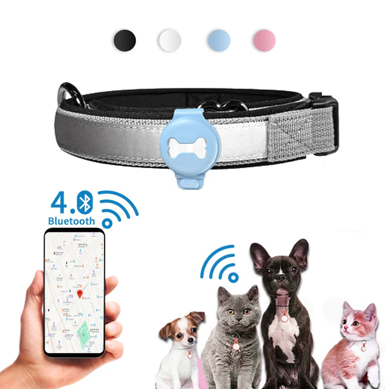 Smart Bluetooth Pet GPS Tracker NZ | Wearable Anti-Lost Locator for Cats, Dogs & Birds – PawNest