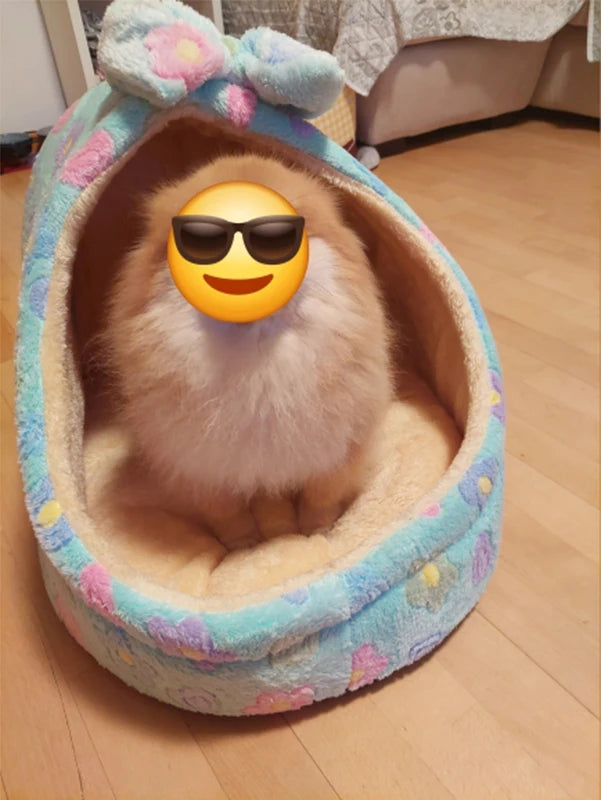 Soft Cozy Pet Dog House NZ | Foldable Portable Sleeping Bed for Small & Medium Dogs & Cats – PawNest