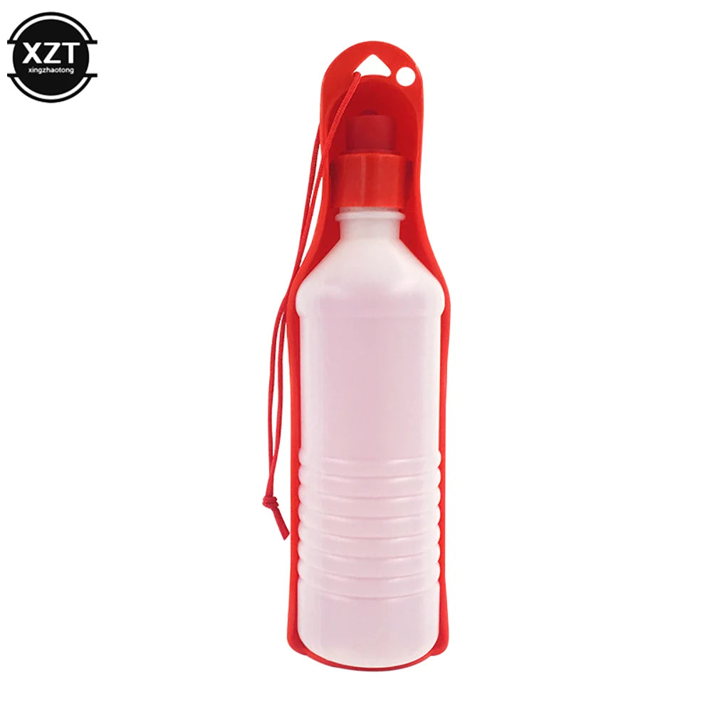 Portable Dog Water Bottle – Foldable Travel Feeding Kettle