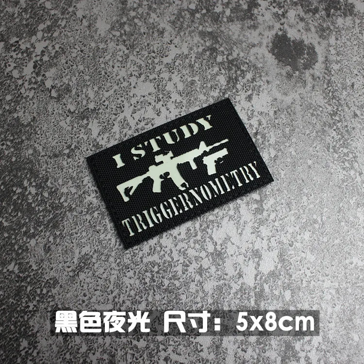 IR Reflective Military Patch – “No Free Lunch” Morale Badge