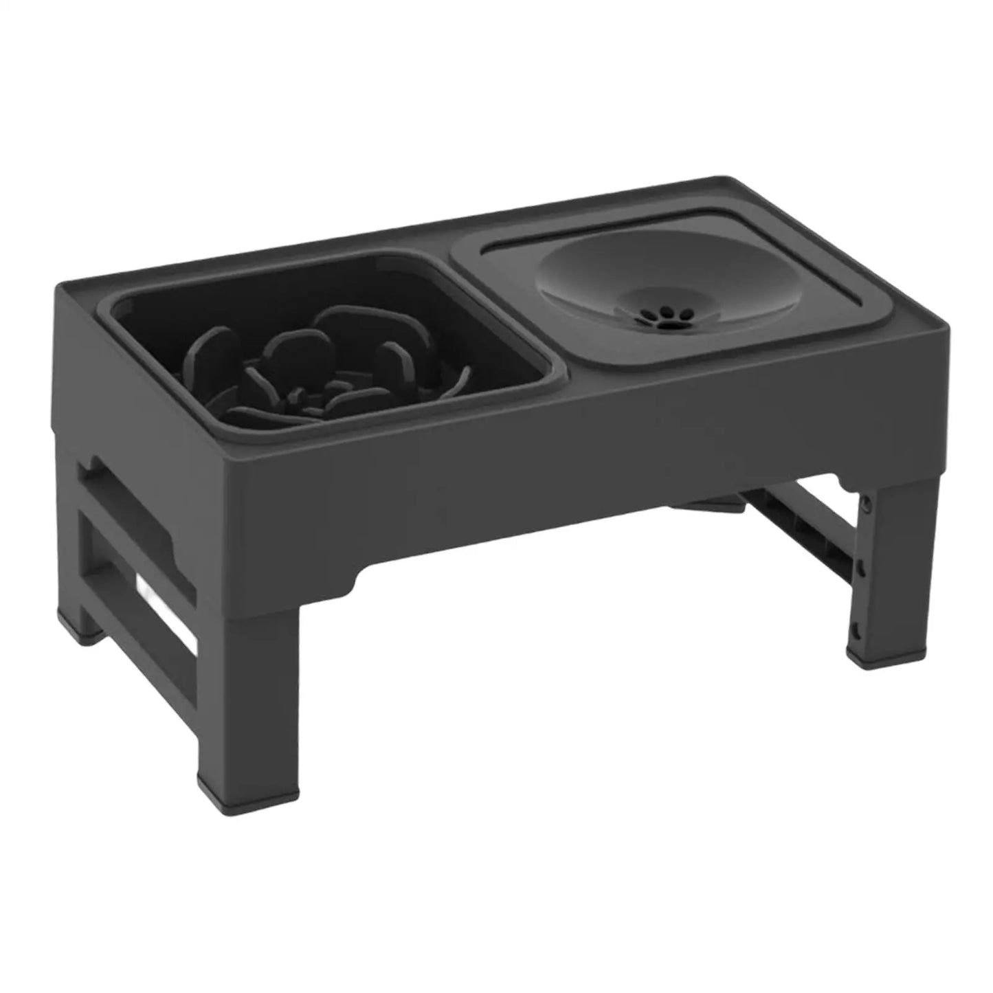 Adjustable Dog & Cat Feeding Bowl with Stand NZ | Elevated Water & Food Bowl for Small Pets – PawNest
