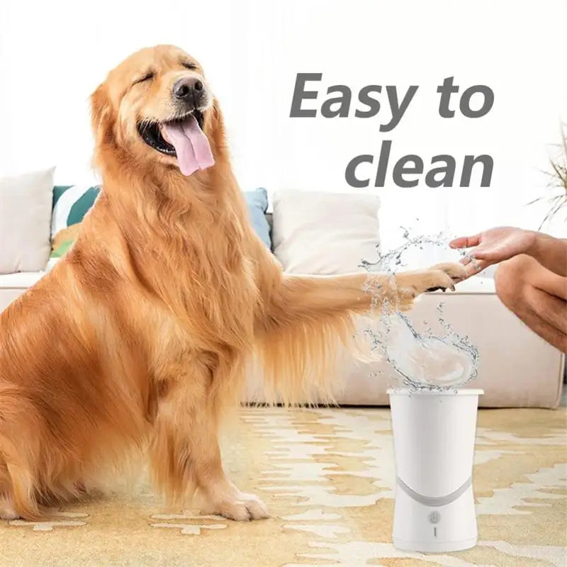 Automatic Dog Paw Cleaner Cup NZ | Portable Silicone Foot Washer for Small & Medium Dogs – PawNest