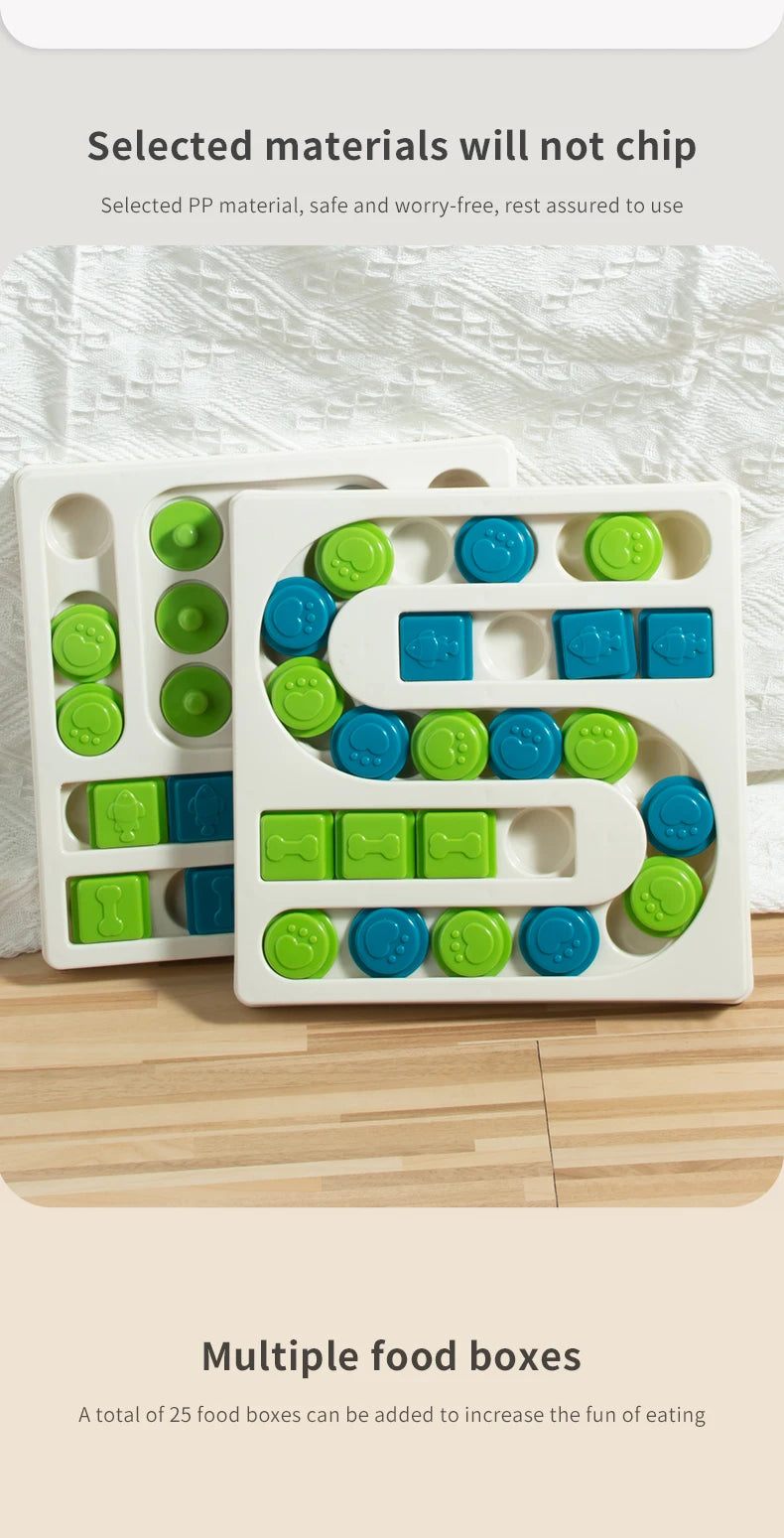Slow Feeder Dog Puzzle Toy NZ | Interactive IQ Training & Mental Enrichment Feeder – PawNest