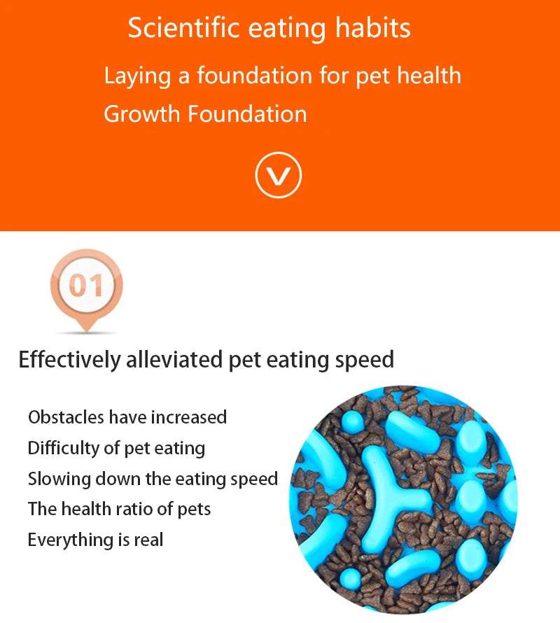 Silicone Bone-Shaped Slow Feeder Bowl NZ | Anti-Skid Leakproof Dog & Cat Feeding Bowl for Training – PawNest