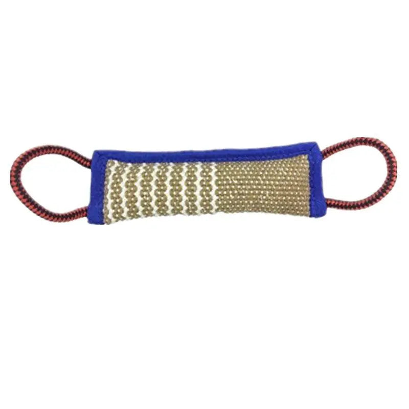 Dog Teether Jute Bite Toy NZ | Interactive Puppy Chewing & Training Pillow – PawNest