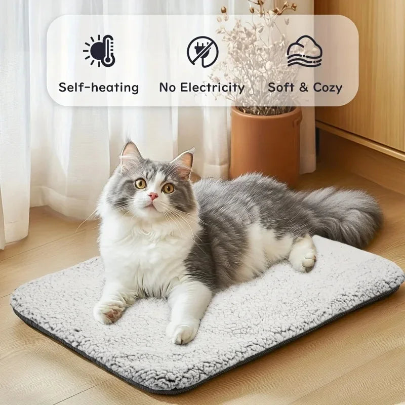 Self-Heating Pet Pad NZ | Washable Waterproof Warm Mat for Dogs & Cats – PawNest