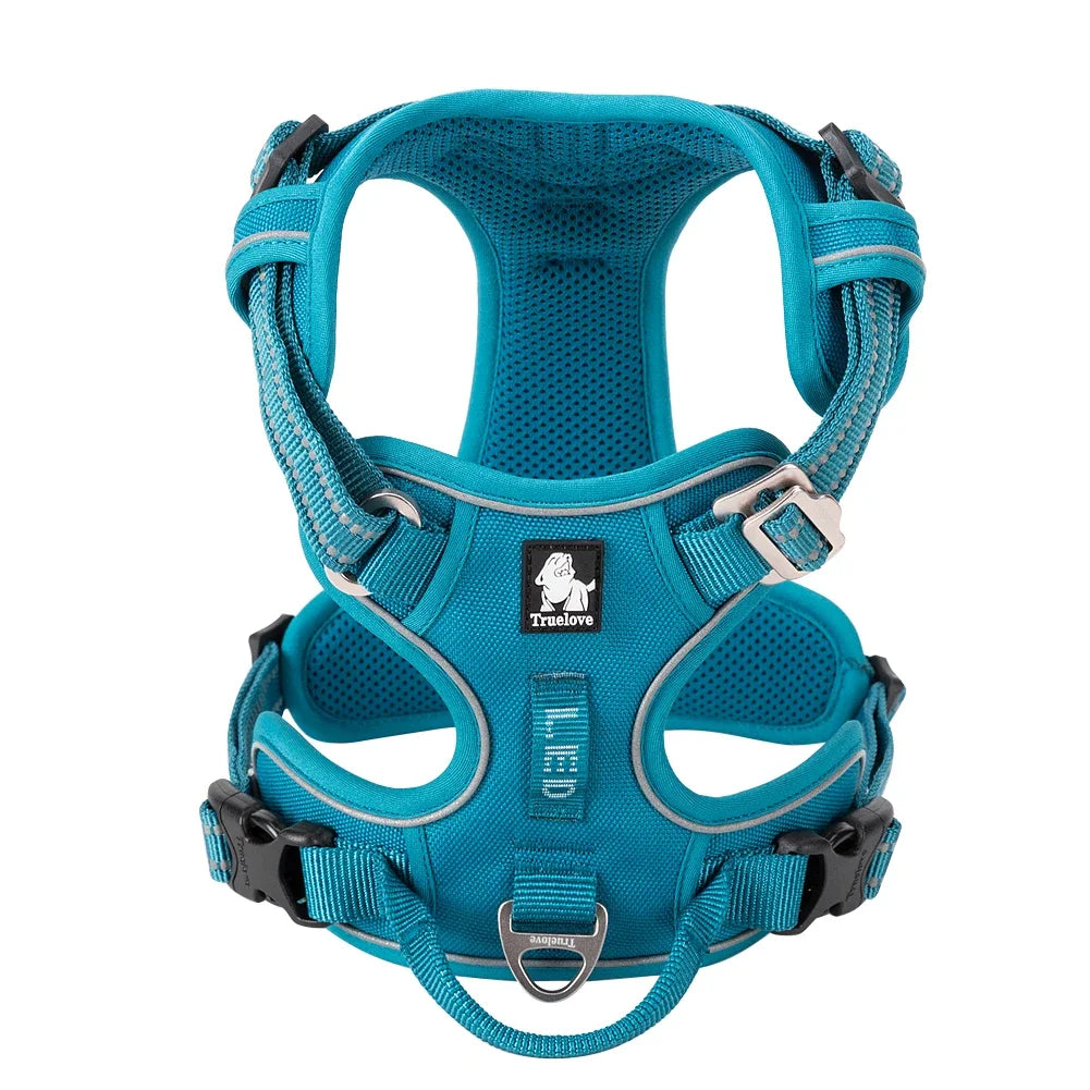 TrueLove No-Pull Reflective Dog Harness NZ | Adjustable & Comfortable Fit – PawNest