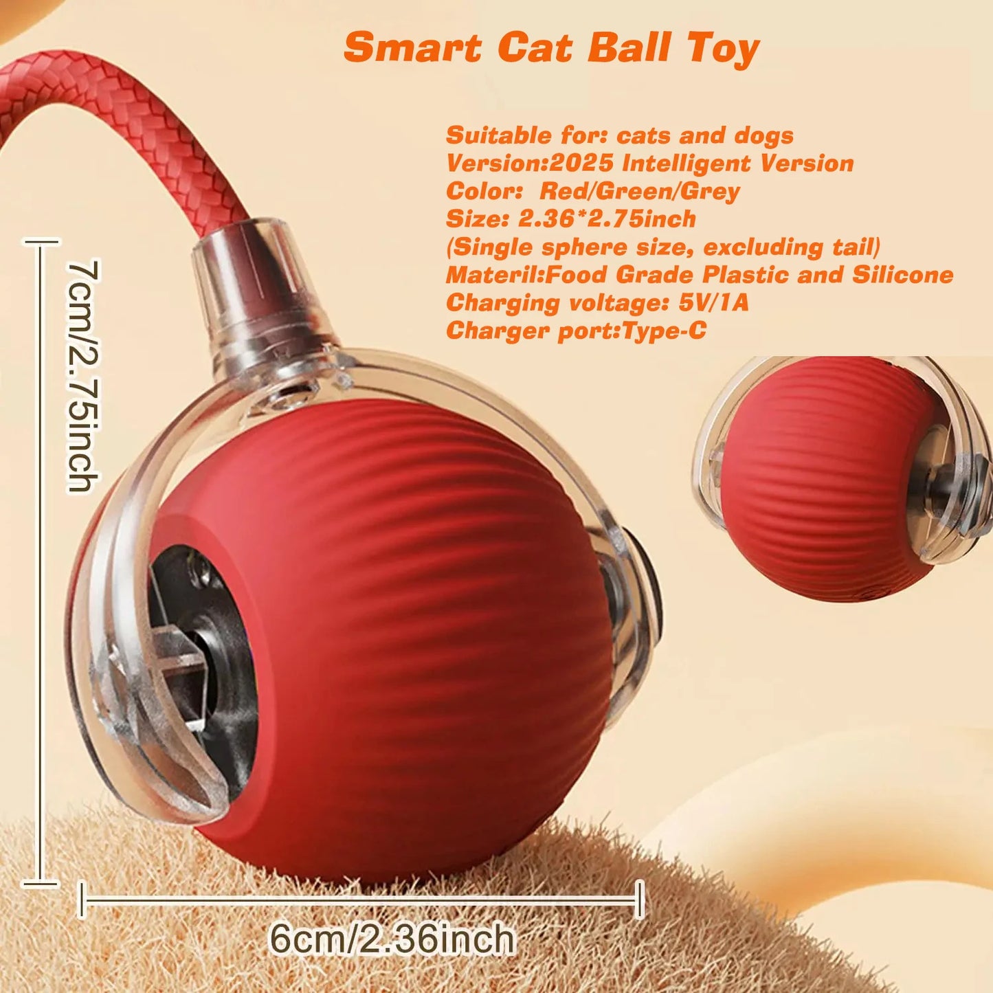 Smart Cat Toy – Interactive Automatic Moving Electric Toy