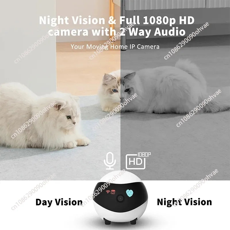 32G Smart Pet Companion Robot – Interactive Cat & Kids Toy