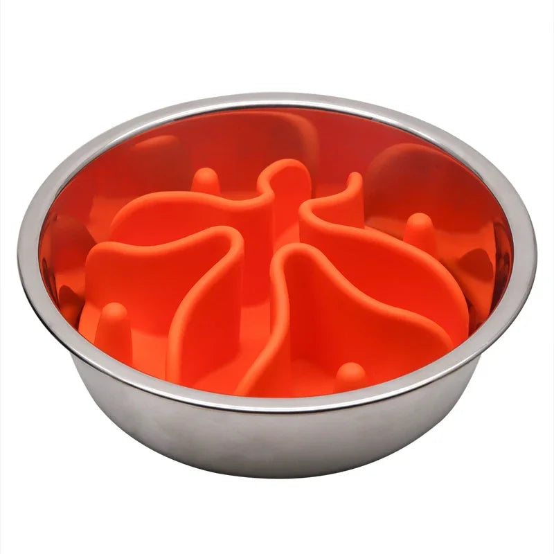 Silicone Spiral Slow Feeder Insert NZ | Strong Suction Cup for Small to Large Dogs – PawNest