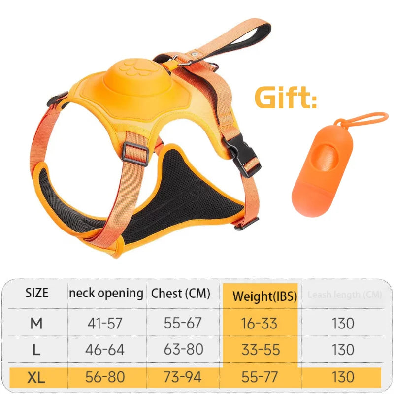 Breathable Explosion-Proof Dog Harness NZ | Adjustable Vest for Medium & Large Dogs Outdoor Training – PawNest