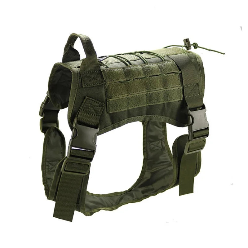 Tactical Dog Harness NZ | Military-Style Adjustable Training Vest for Small to Large Dogs – PawNest