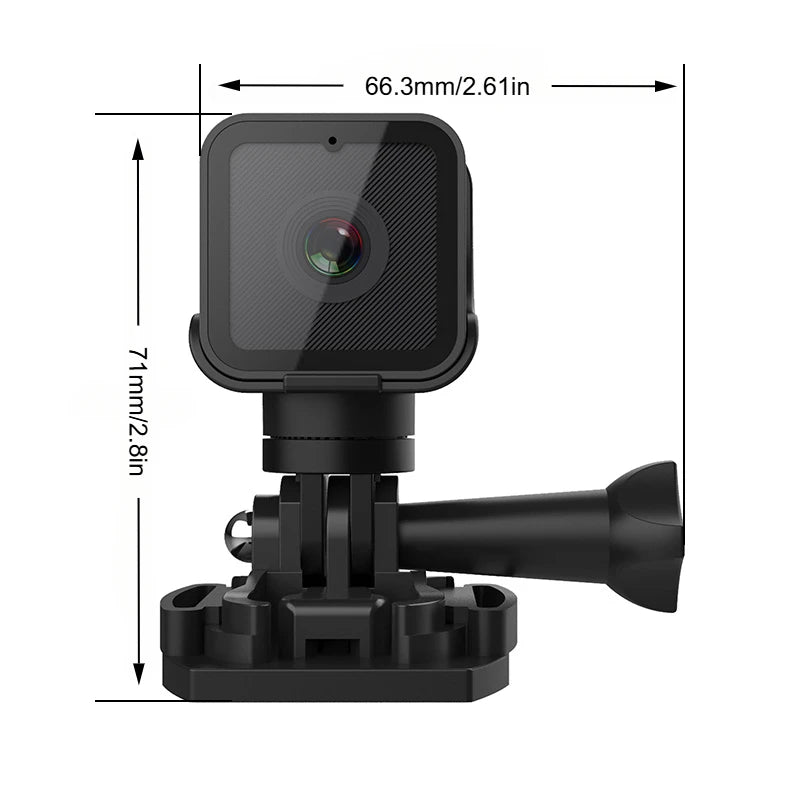 2025 Pet Camera – 1080P HD Outdoor Sports Cam with Stand