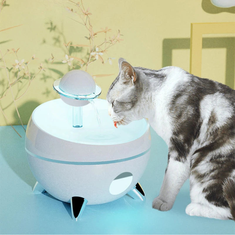 Smart Pet Water Feeder – App-Controlled for Cats & Dogs