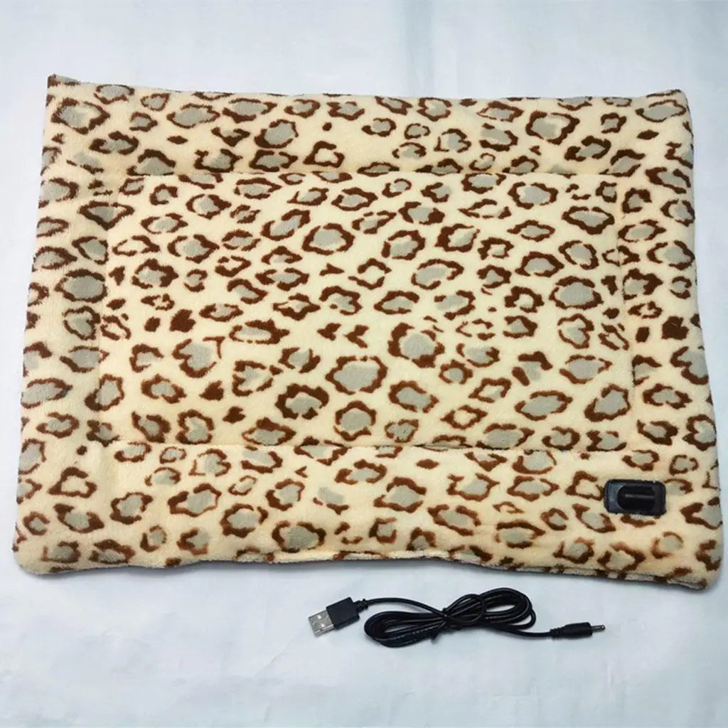 Waterproof Electric Pet Heating Pad NZ | Indoor & Outdoor Plush Warmer – PawNest