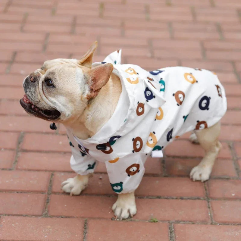 Waterproof Dog Raincoat NZ | Pug, French Bulldog, Poodle & Corgi Rain Jacket – PawNest