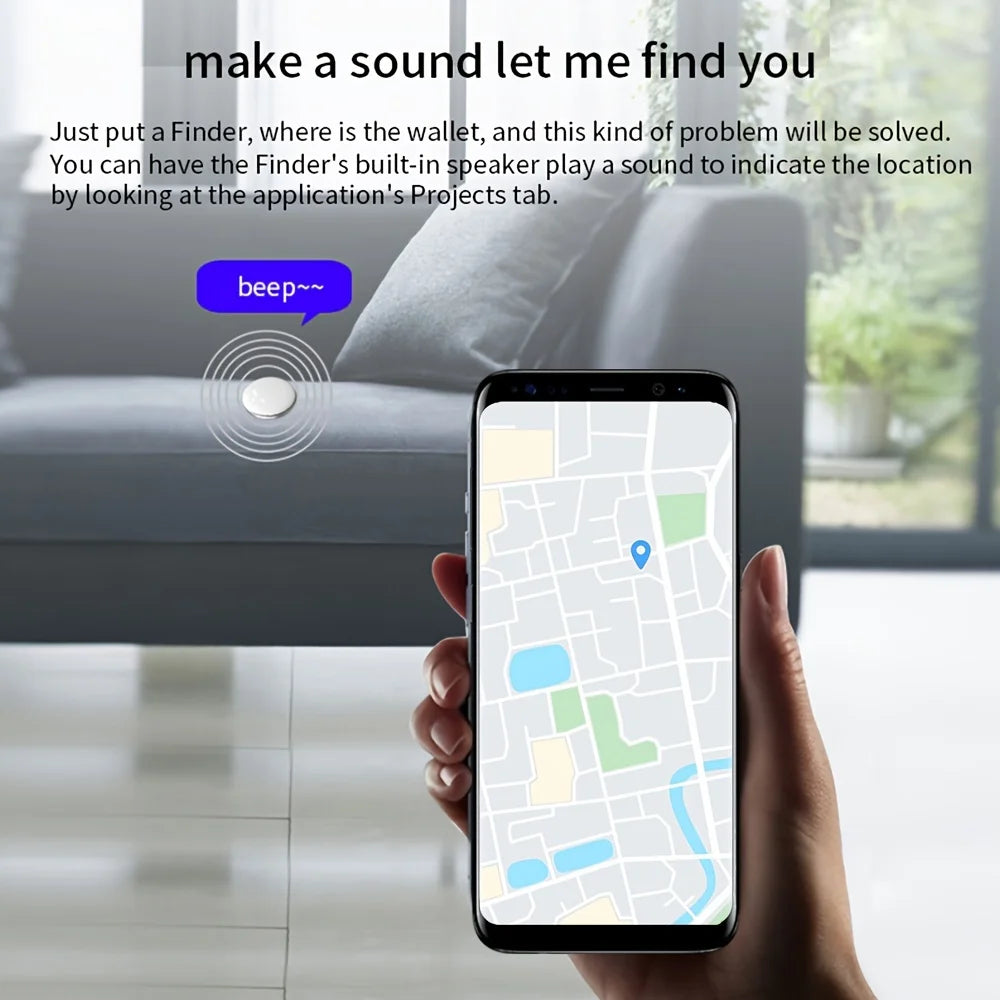 2024 Mini Smart GPS Tracker NZ | Global Bluetooth Finder for Pets, Keys, Cars & Bikes – iOS & Android – PawNest