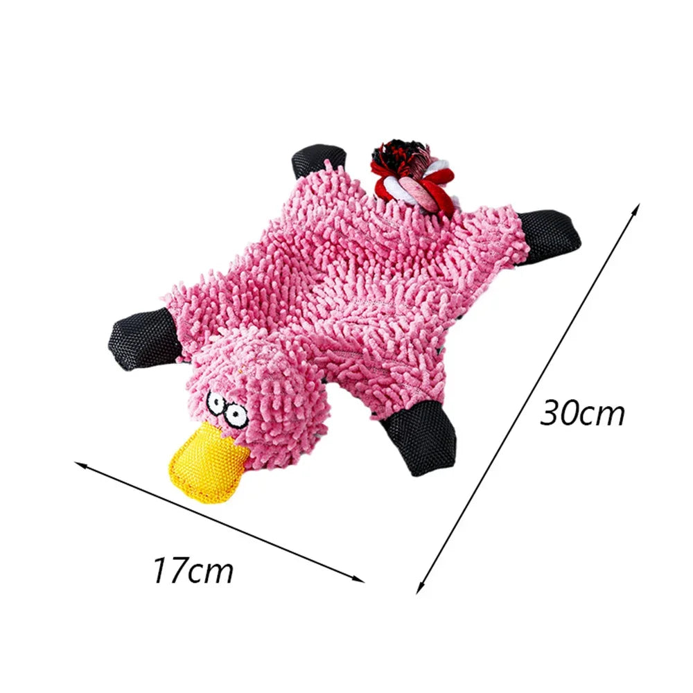 Animal-Shaped Plush Squeaky Dog Toys NZ | Chew & Play Toys for Small Dogs & Cats – PawNest