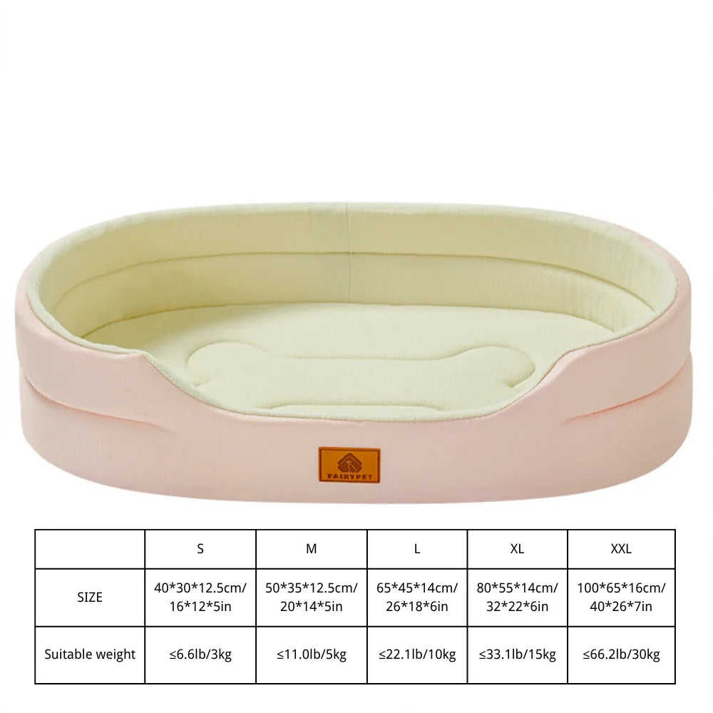 Waterproof Orthopedic Dog Bed – Durable Sofa for All Sizes