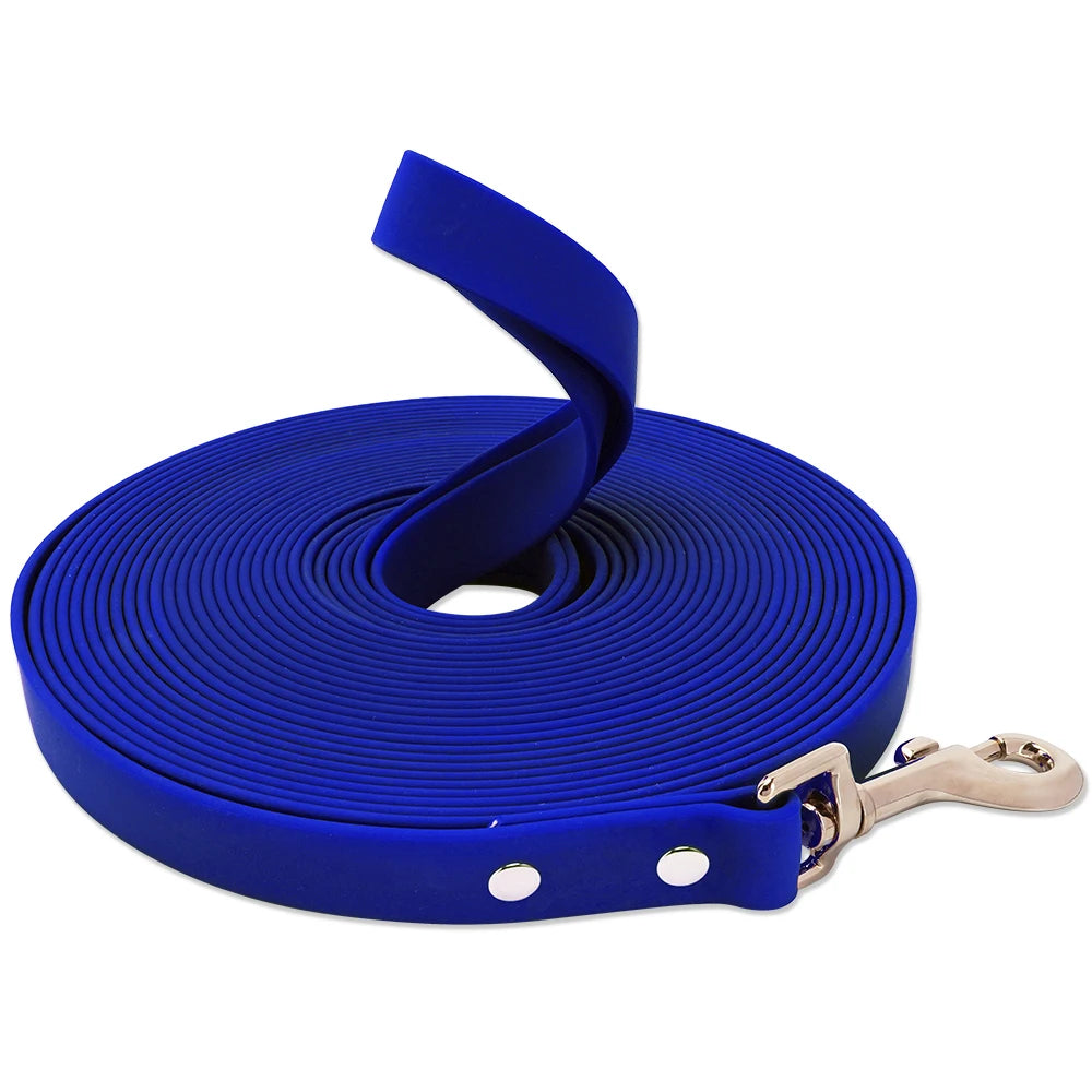 Waterproof Long Dog Leash – PVC Training Lead for Small to Large Dogs | 3m, 5m, 10m, 15m | Easy-Clean Outdoor Walking Rope
