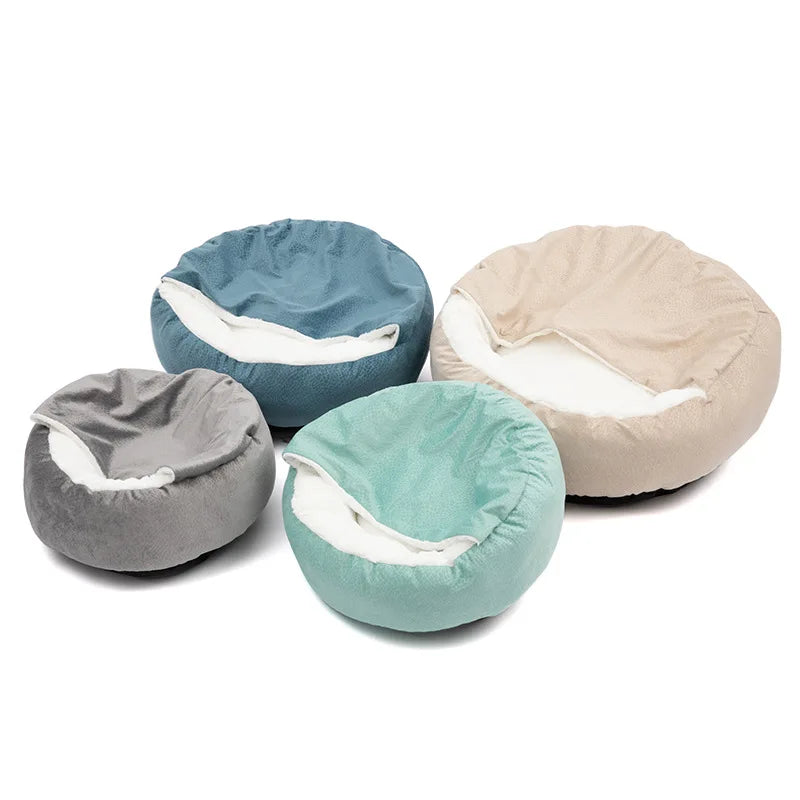 Orthopedic Dog & Cat Bed – Warm Indoor Puppy Cushion Mat